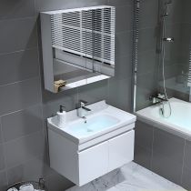 Mueble de lavabo + grifo +espejo