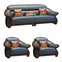 1-Seater Sofa & 1-Seater Sofa & 3-Seater Sofa