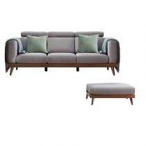 3-Seater Sofa with Ottoman