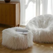 Fauteuil Poire & Pouf