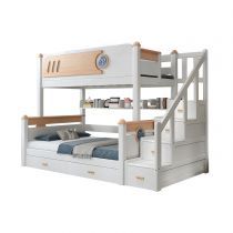 kids Bed & Bookcase & Stairs & Mattress & Double Drawer