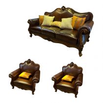 1-Seater Sofa & 1-Seater Sofa & 3-Seater Sofa