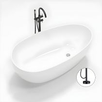 Tub with Freestanding Tub Fillers