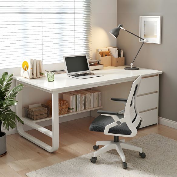 Modern Writing Desk with Drawers