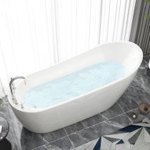 Baignoire avec Ensemble de 5 Pièces en Argent