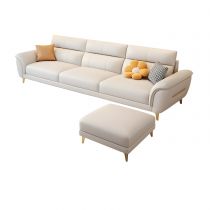 3-Seater Sofa with Ottoman