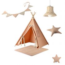 Playtent & Mat & Bunting & Cushion & Ceiling Light