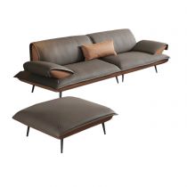 3-Seater Sofa with Ottoman