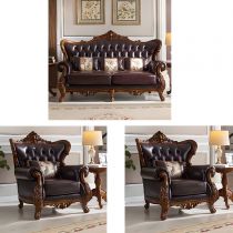 1-Seater Sofa & 1-Seater Sofa & 3-Seater Sofa