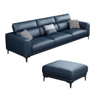 3-Sitzer-Sofa mit Ottomane