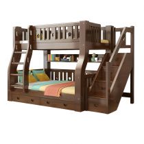 Bunk Bed&Drawer&Mattress x 2&Bookshelf&Ladder Cabinet&Ladder