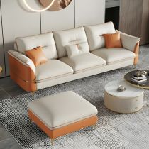 3-Sitzer-Sofa mit Ottomane