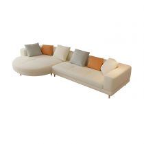 3-Sitzer-Sofa mit Chaiselongue