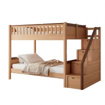 Bunk Bed & Mattress & Ladder Cabinet