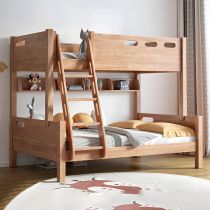 Bunk Bed & Mattress & Bookshelf & Ladder