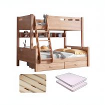 Bunk Bed & Drawer & Mattress & Bookcase & Ladder