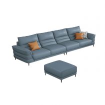 4-Sitzer-Sofa mit Ottomane