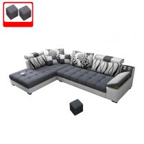 2-Seater Sofa with Chaise Lounge