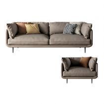 1-Sitzer-Sofa mit 3-Sitzer-Sofa