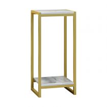 Gold/White