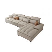 2-Seater Sofa & 1-Seater Sofa & Chaise Longue