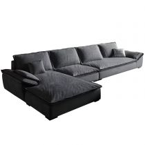 Übergroßes 2-Sitzer-Sofa & 1-Sitzer-Sofa & Chaiselongue