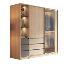 Kleiderschrank & Seitenschrank