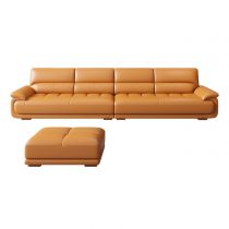 4-Sitzer-Sofa mit Ottomane