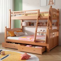 Bunk Bed & Drawer & Mattress & Bookcase & Ladder