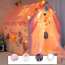 Playtent & Flannel Mat & Cotton Ball Light & Cloud & Bunting