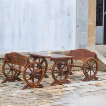 Table & 2 Benches