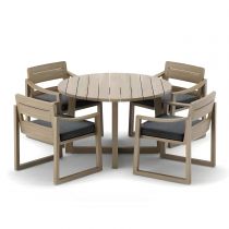 Table & 4 Chaises