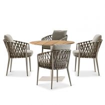 Table & 4 Chaises