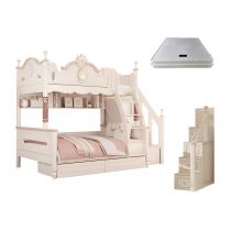 Letto per Bambini+Cassetto+Libreria+Scala+Mobile Scala+Materasso