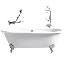 Tub with Freestanding Tub Fillers