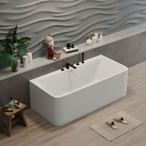 Bathtub & Faucet (5-Piece Set)