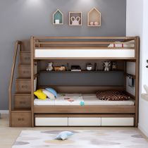 Bunk Bed & Trundle Bed & Bookcase & Ladder Cabinet