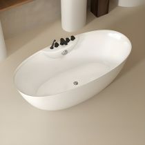 Bathtub & Faucet (5-Piece Set)