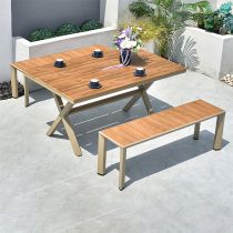 Table & 2 Benches