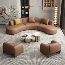 Chair & 3-Seater Sofa & Coffee Table & Side Table