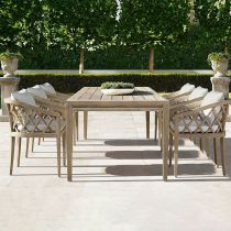 Table & 6 Chaises