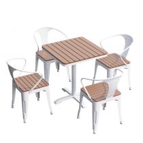 Table & 4 Chaises