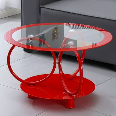 Tavolini da caffè per soggiorno Tavolino da divano, tavolino rotondo piccolo for piccoli spazi, tavolo da accento for interni ed esterni, tavolino da