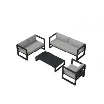 4-Piece Set(1 Chair&1 Loveseat&1 3-Person Sofa&1 Coffee Table)