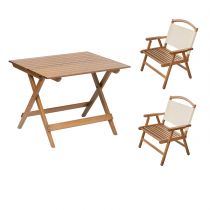 Table & 2 Chaises