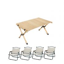 Table & 4 Chaises