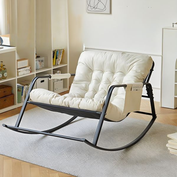 indoor metal rocking chair
