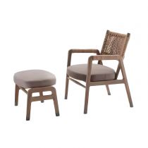 2-Piece Set ( Chair & Ottoman)