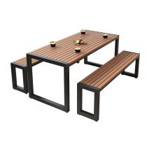 Table & 2 Benches