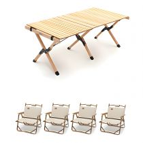 Table & 4 Chaises